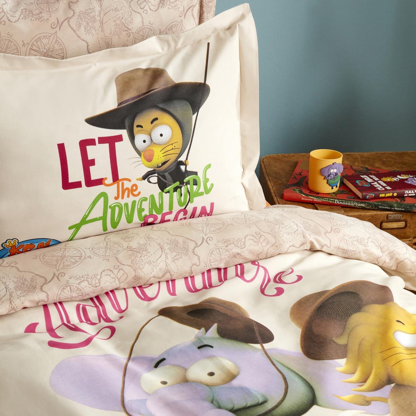 Karaca Home X Kral Şakir Macera Başlıyor Tek Kişilik Nevresim Takımı