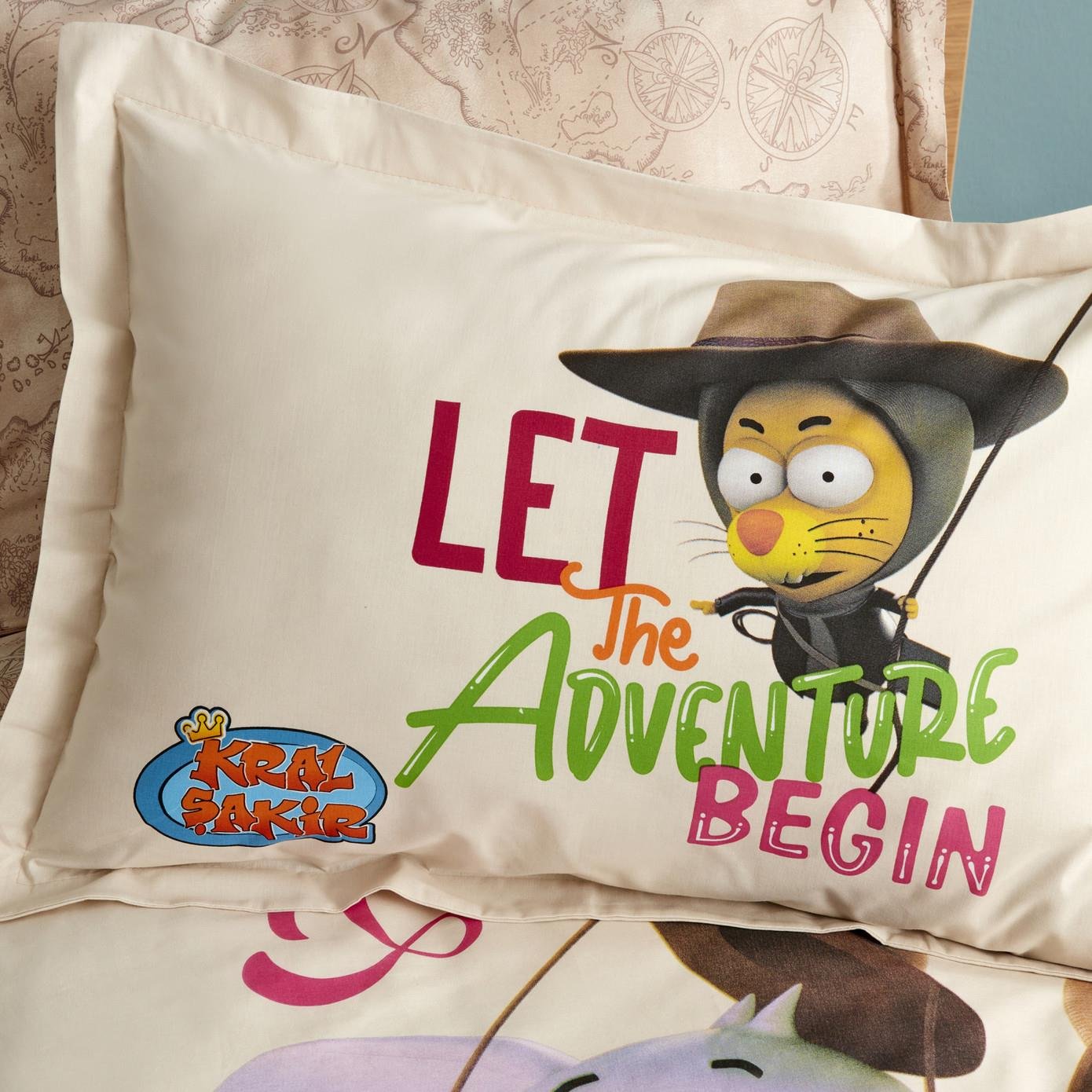 Karaca Home X Kral Şakir Macera Başlıyor Tek Kişilik Nevresim Takımı