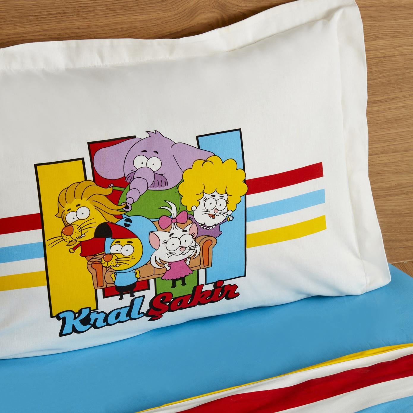 Karaca Home X Kral Şakir Sıkı Dostlar Tek Kişilik Nevresim Takımı