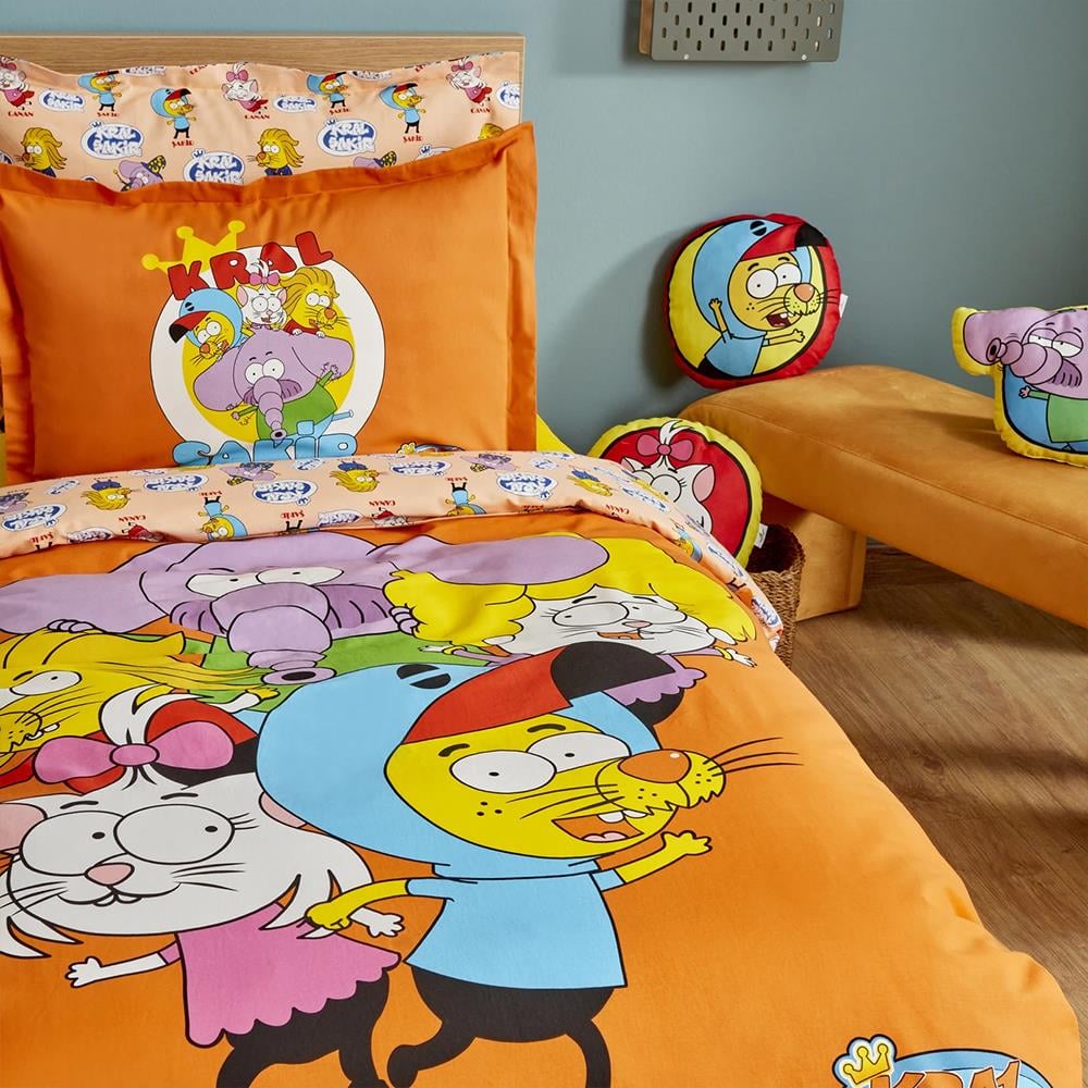 Karaca Home X Kral Şakir Süper Ekip Tek Kişilik Nevresim Takımı