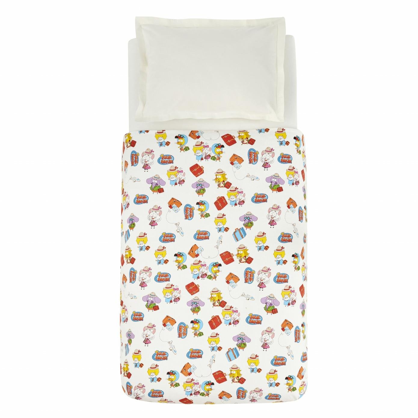 Karaca Home X Kral Şakir Travel Tek Kişilik Pike