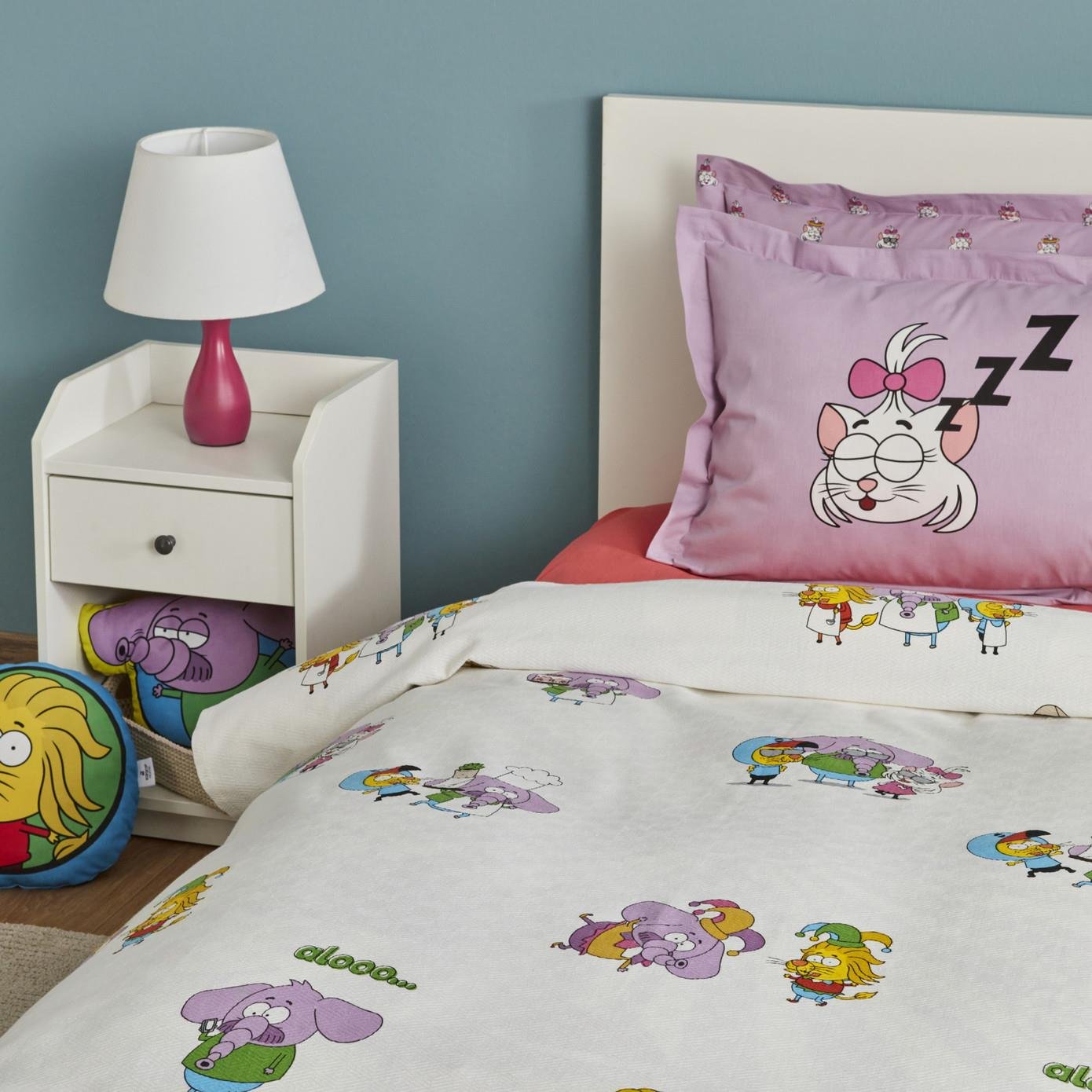 Karaca Home X Kral Şakir Yemek Savaşı Tek Kişilik Pike