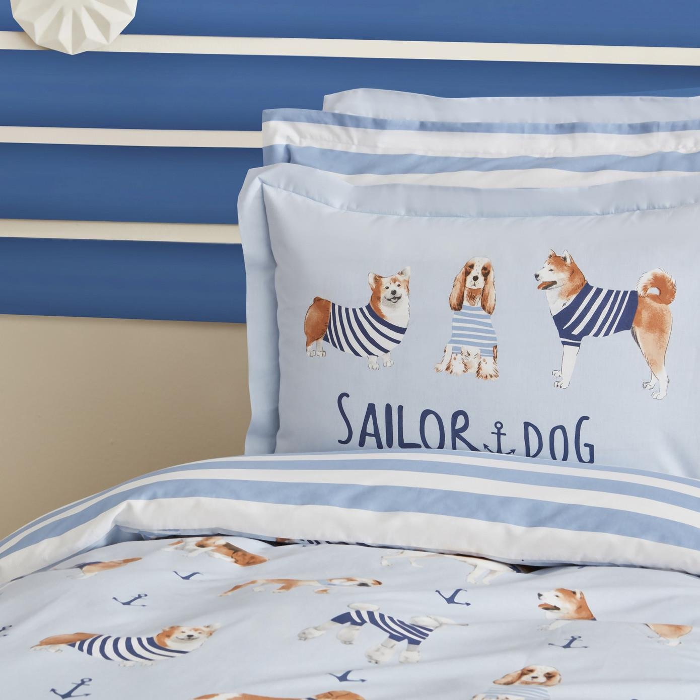 Karaca Home Young Sailor Dog Tek Kişilik Nevresim Takımı