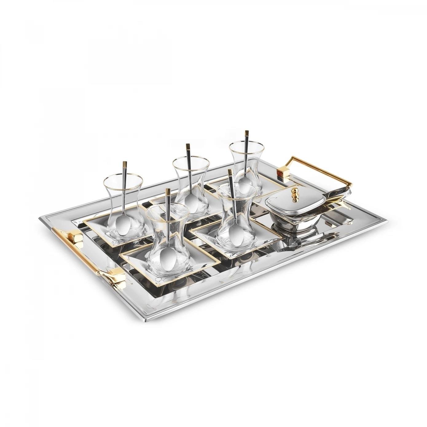 Karaca Kand Gold 40 Parça 12 Kişilik Çay Seti
