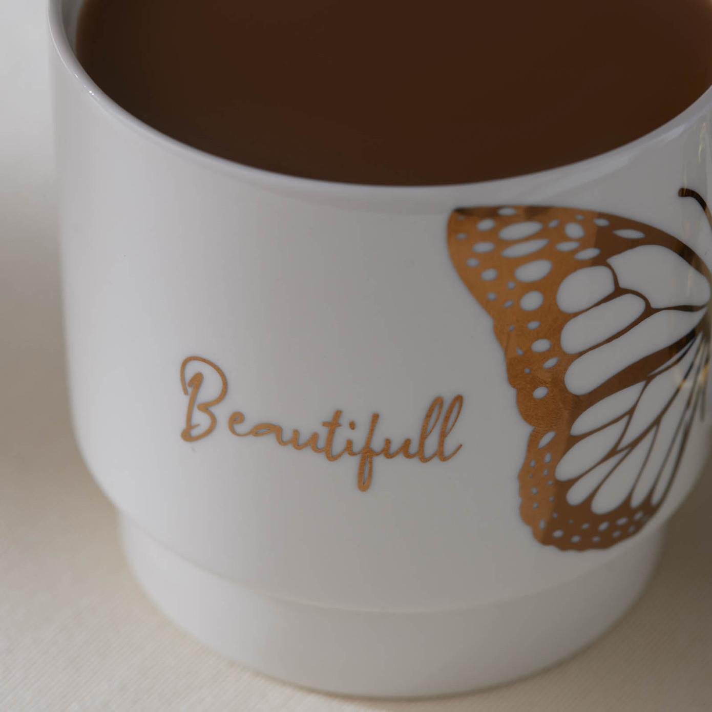 Karaca Kelebek Beauty Mug 340 Ml