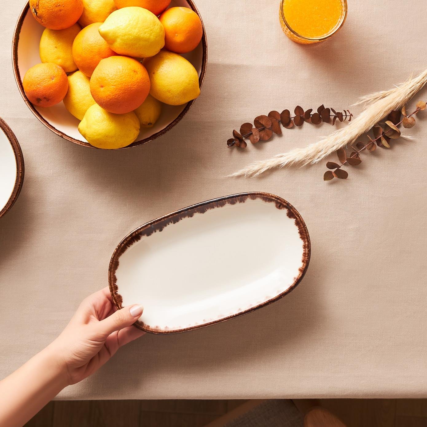 Karaca Levi 24 cm Kayık Tabak