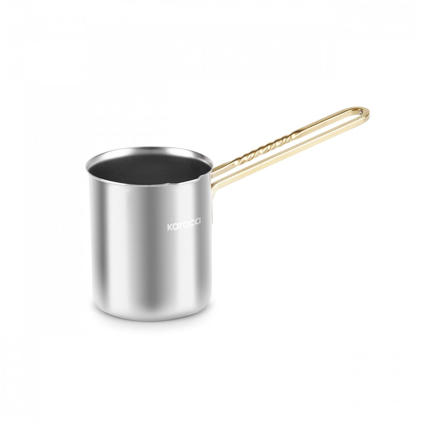 Karaca Maçka 0,5 lt Çelik Cezve Gold