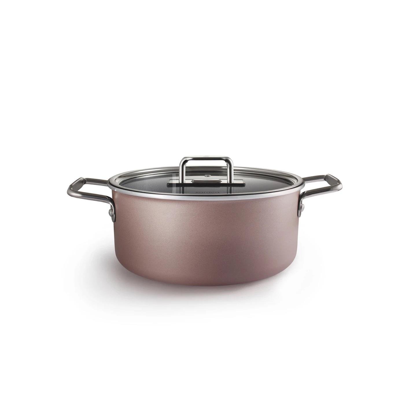 Karaca Mastermaid Biodiamond 9 Parça Tencere Seti Bronzy