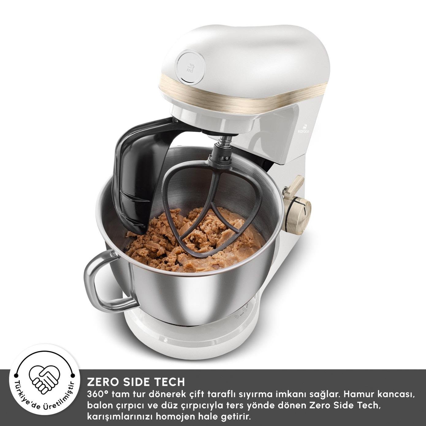 Karaca Mastermaid Chef Pro Çift Kollu Hamur Yoğurma Makinesi Wood Craft 1750W 5L