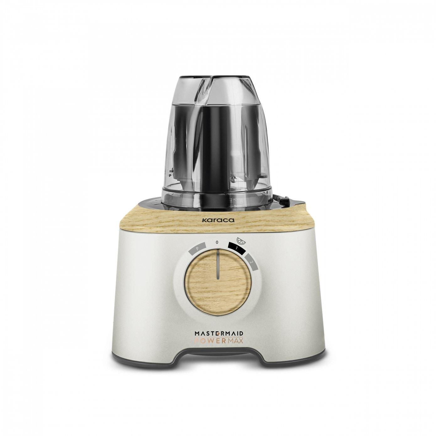 Karaca Mastermaid Power Max 11 in 1 Mutfak Robotu 2500W Wood Craft