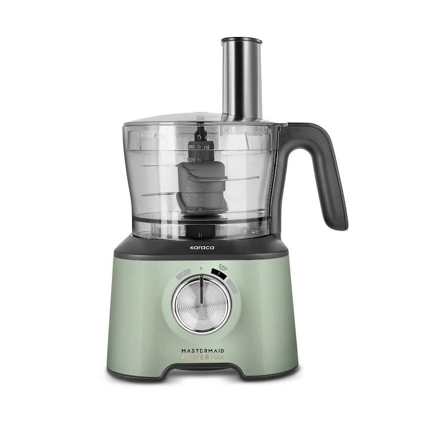 Karaca Mastermaid Power Max 11 in 1 Mutfak Robotu 2500W Soft Green
