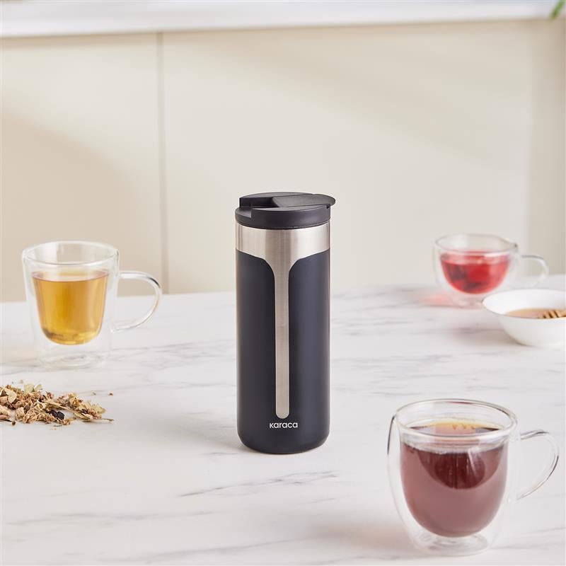 Karaca Mastermaid Siyah Termos 500 ml