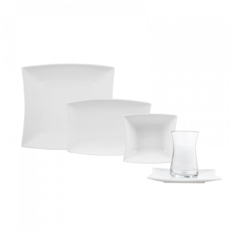 Karaca New Perfect White 26 Parça 6 Kişilik Kahvaltı Takımı
