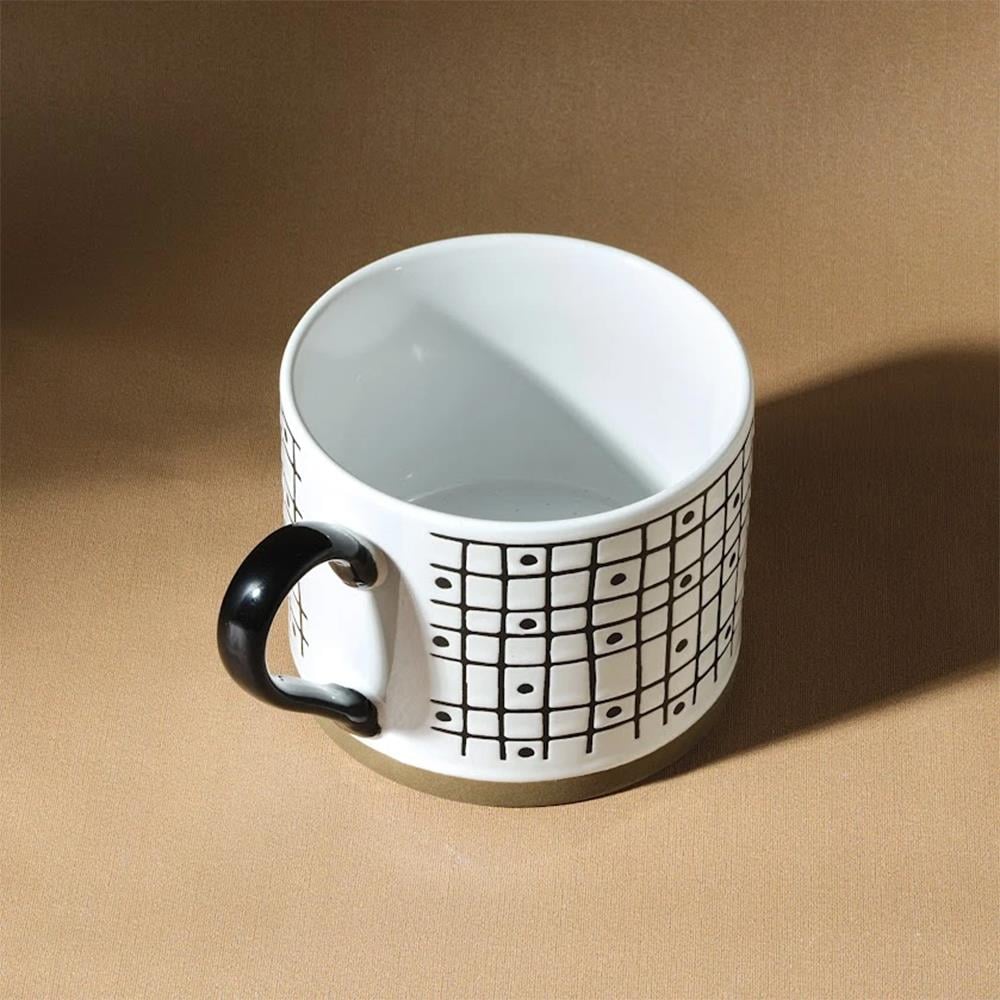 Karaca Otto Kare Büyük Boy Kupa 480 Ml