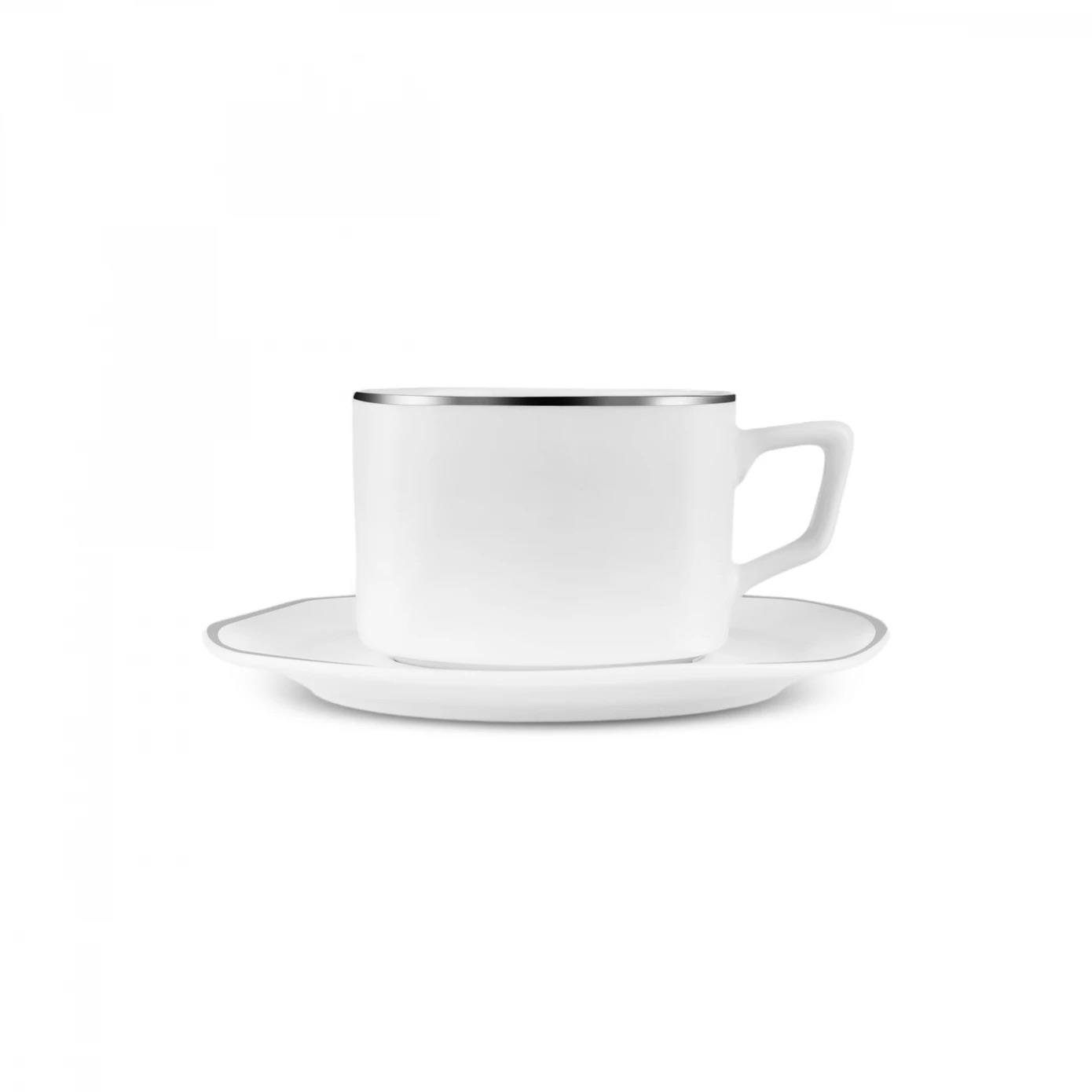 Karaca Padoca 26 Parça 6 Kişilik Kahvaltı Seti Yarım Kare Platin