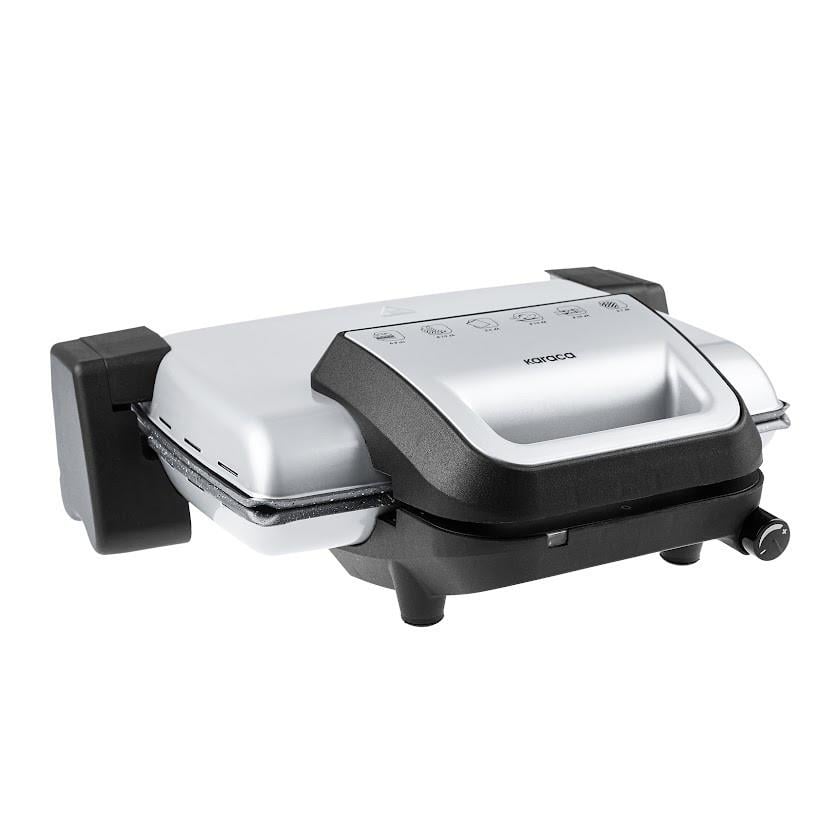 Karaca Pearl Whıte Granit Izgara ve Tost Makinesi 1800w 6 Dilim Kapasiteli