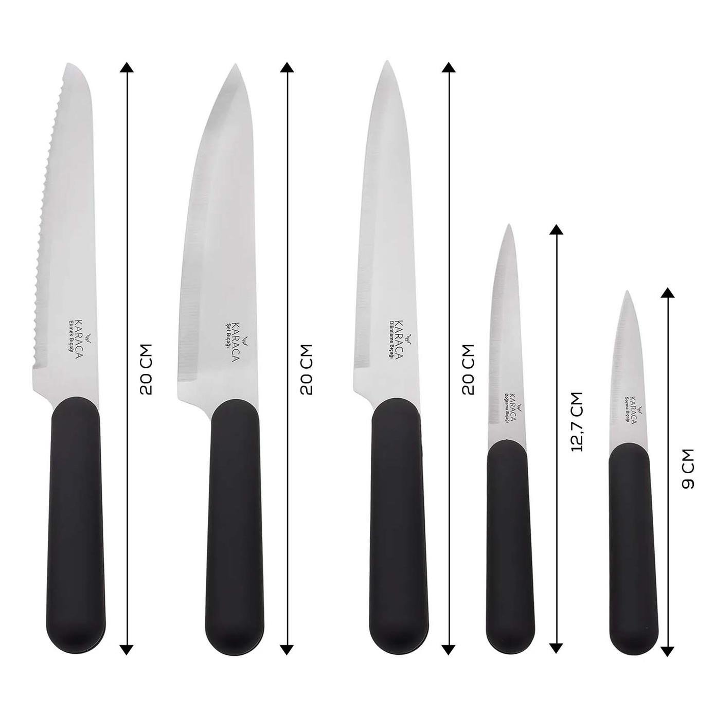 Karaca Right Knife Soft Touch 6 Parça Bıçak Seti