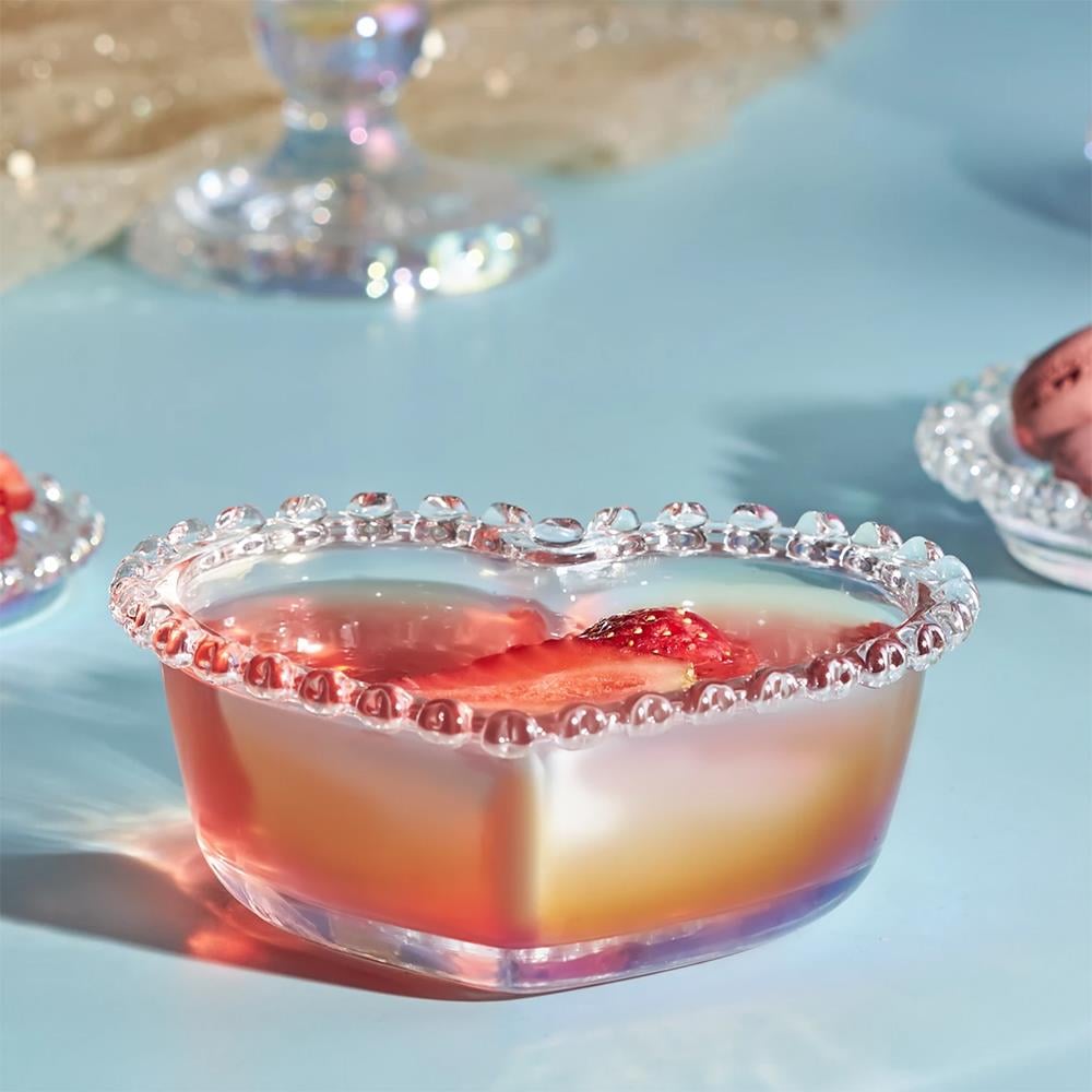 Karaca Rory Antrasit 13 cm Cam Kalp Kase