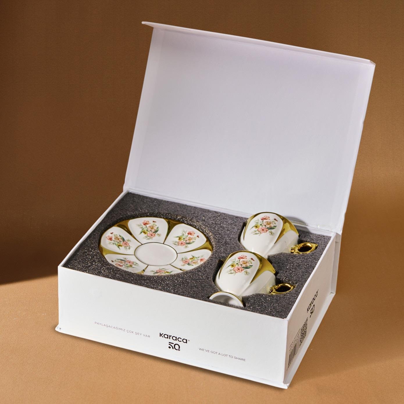 Karaca Söke 2 Kişilik Kahve Fincan Takımı 90 ml