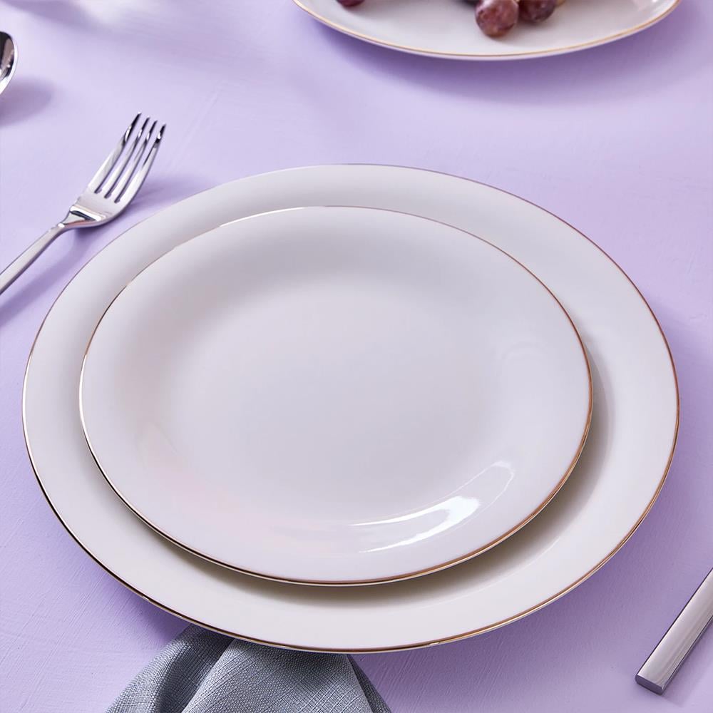 Karaca Stream Bone Realto 60 Parça 12 Kişilik Yemek Takımı Gold