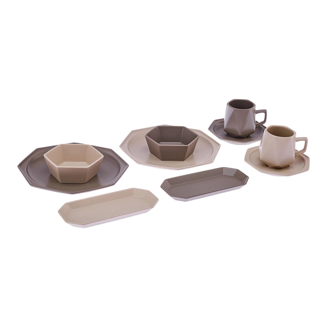 Karaca Streamline Fizbo 26 Parça 6 Kişilik Kahvaltı Takımı