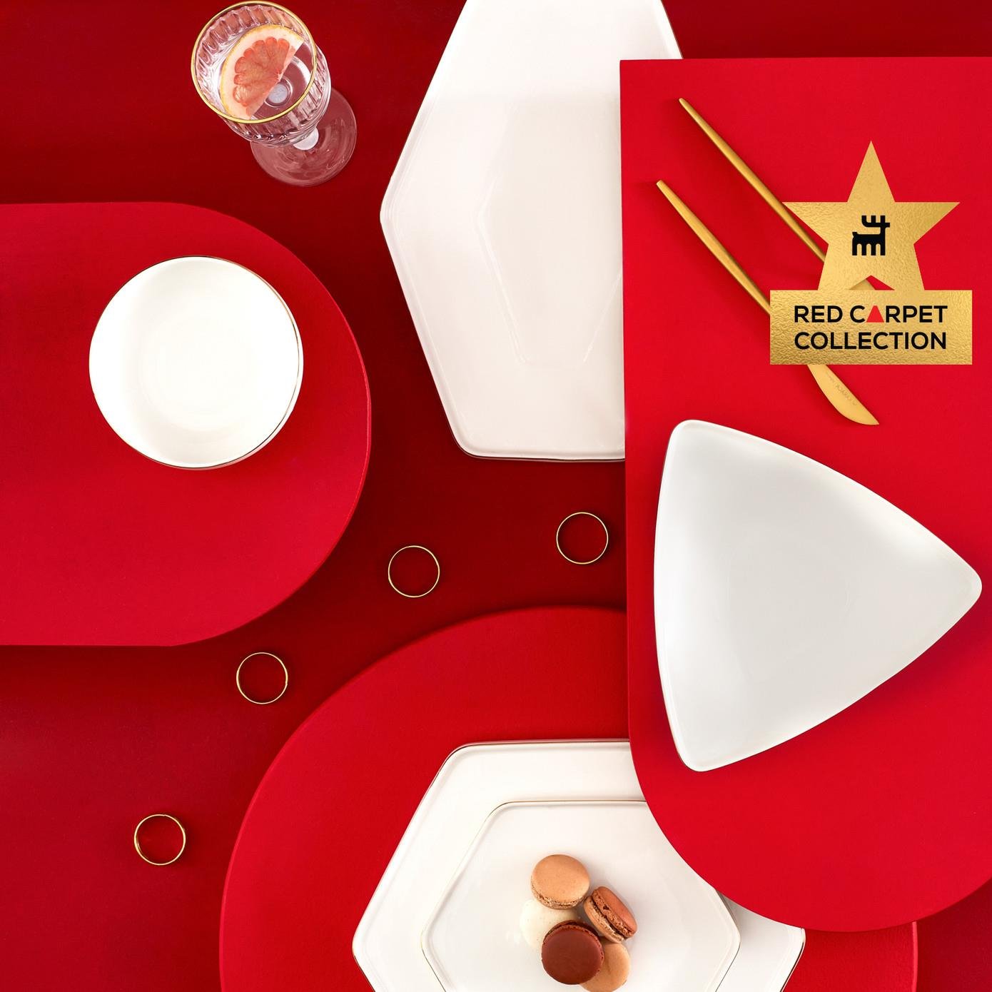 Karaca Streamline Geo Gold 59 Parça 12 Kişilik Yemek Takımı