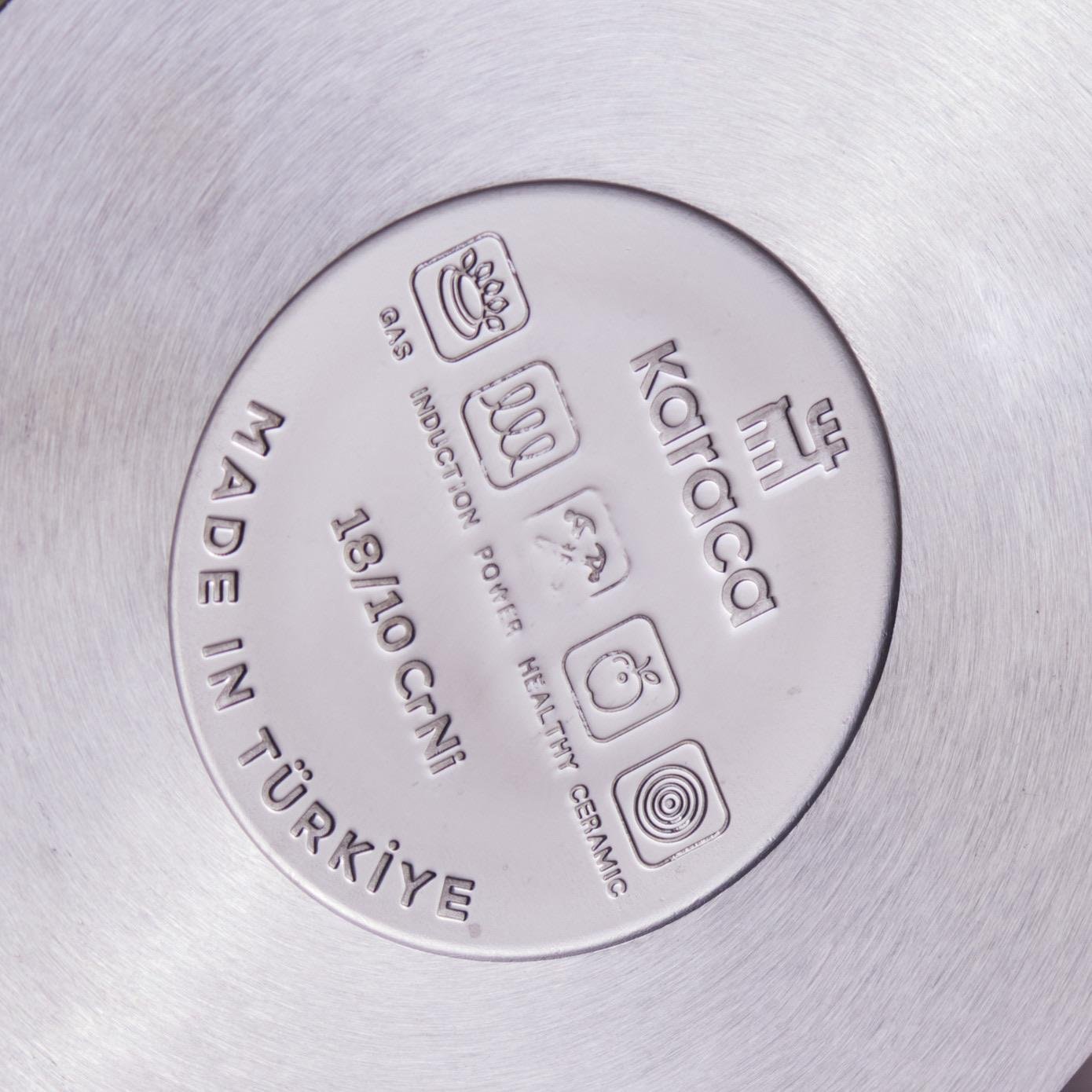 Karaca Tres İndüksiyon Tabanlı 3lü Çaydanlık Takımı Gold