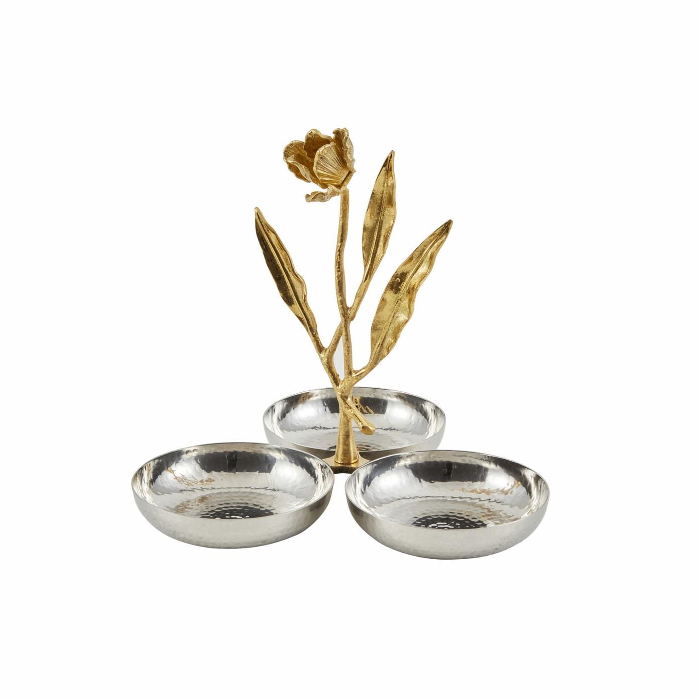 Karaca Tulip Dekoratif 3lü Çerezlik