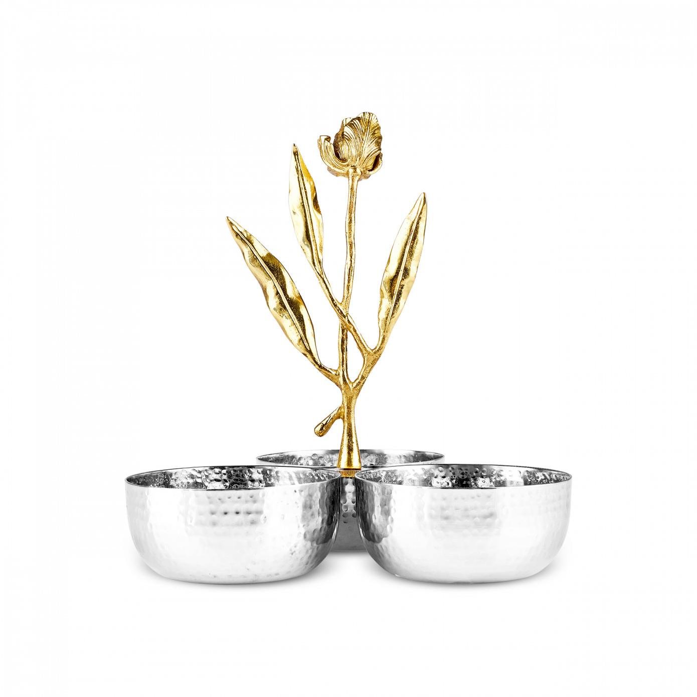 Karaca Tulip Dekoratif Çerezlik 3lü