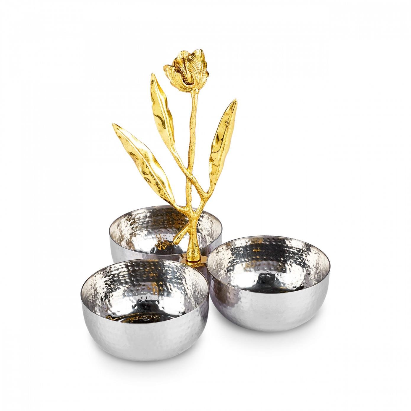 Karaca Tulip Dekoratif Çerezlik 3lü