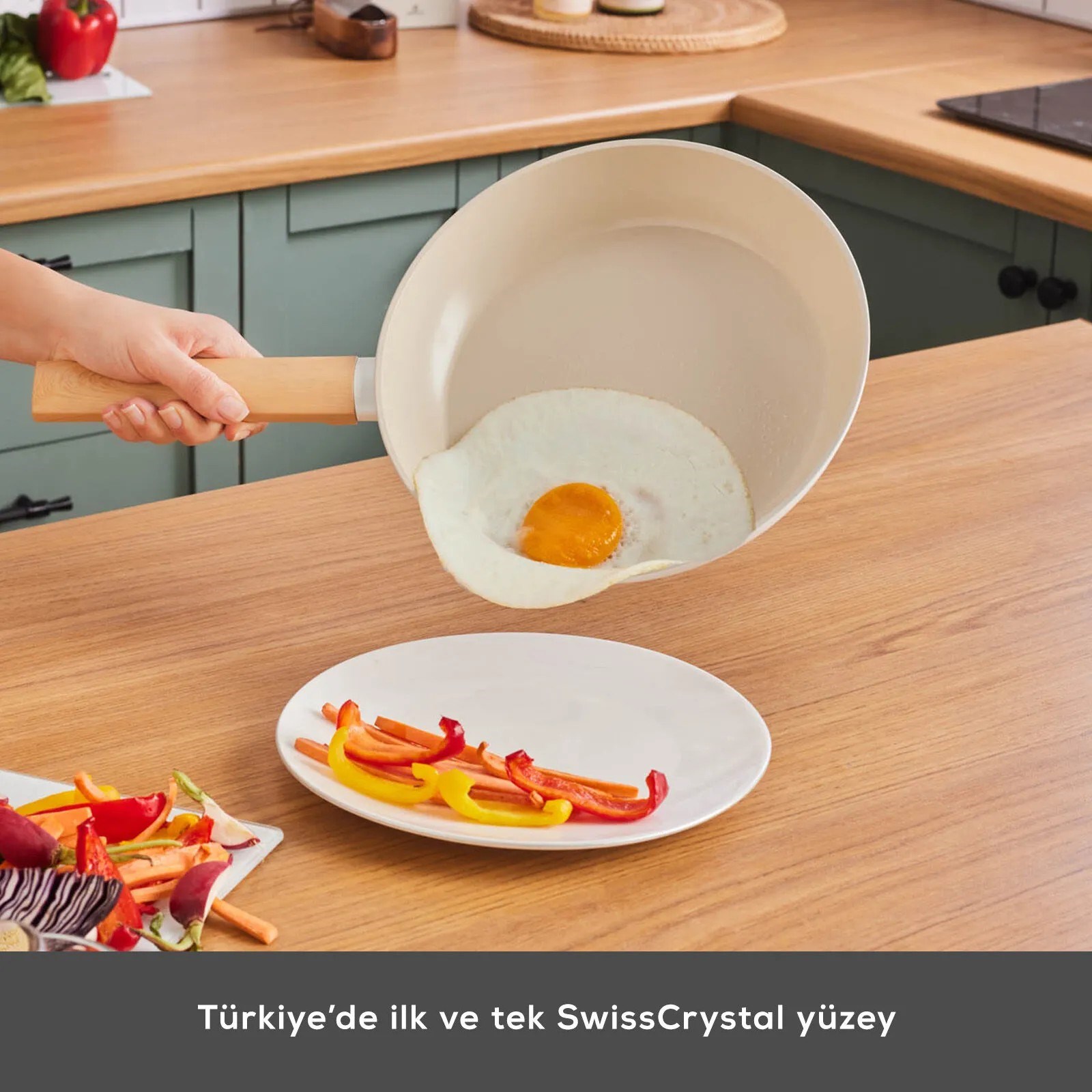 Karaca x Refika Swiss Crystal Almond Cream 26 cm Tava Karaca x Refika Swiss Crystal Almond Cream 26 cm Tava Karaca x Refika Swiss Crystal Almond Cream 26 cm Tava Karaca x Refika Swiss Crystal Almond C