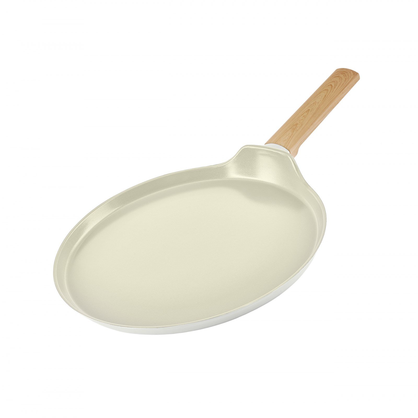 Karaca x Refika Swiss Crystal Almond Cream 28 cm Pankek Tava Karaca x Refika Swiss Crystal Almond Cream 28 cm Pankek Tava Karaca x Refika Swiss Crystal Almond Cream 28 cm Pankek Tava Karaca x Refika S
