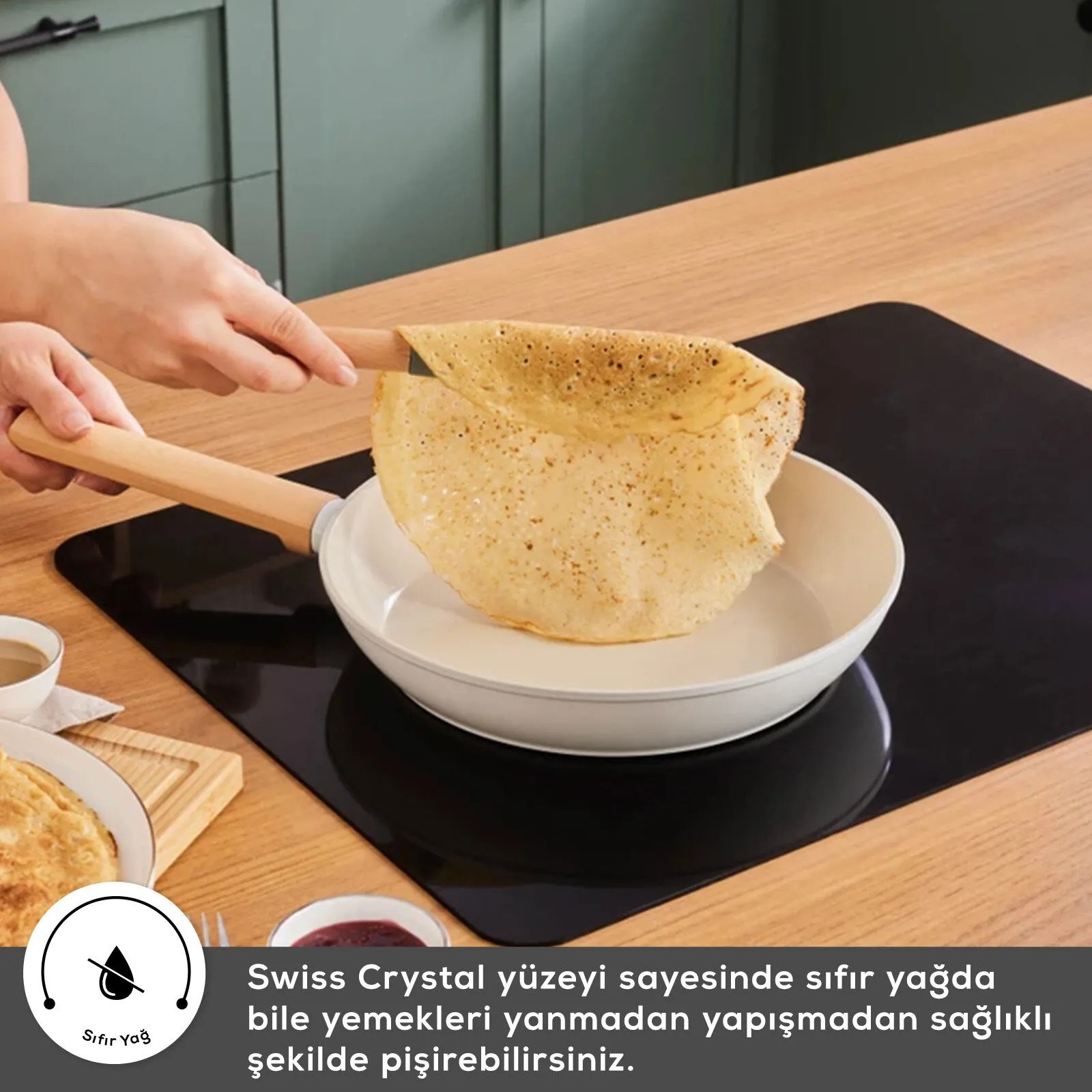 Karaca x Refika Swiss Crystal Almond Cream 28 cm TavaKaraca x Refika Swiss Crystal Almond Cream 28 cm TavaKaraca x Refika Swiss Crystal Almond Cream 28 cm TavaKaraca x Refika Swiss Crystal Almond Crea