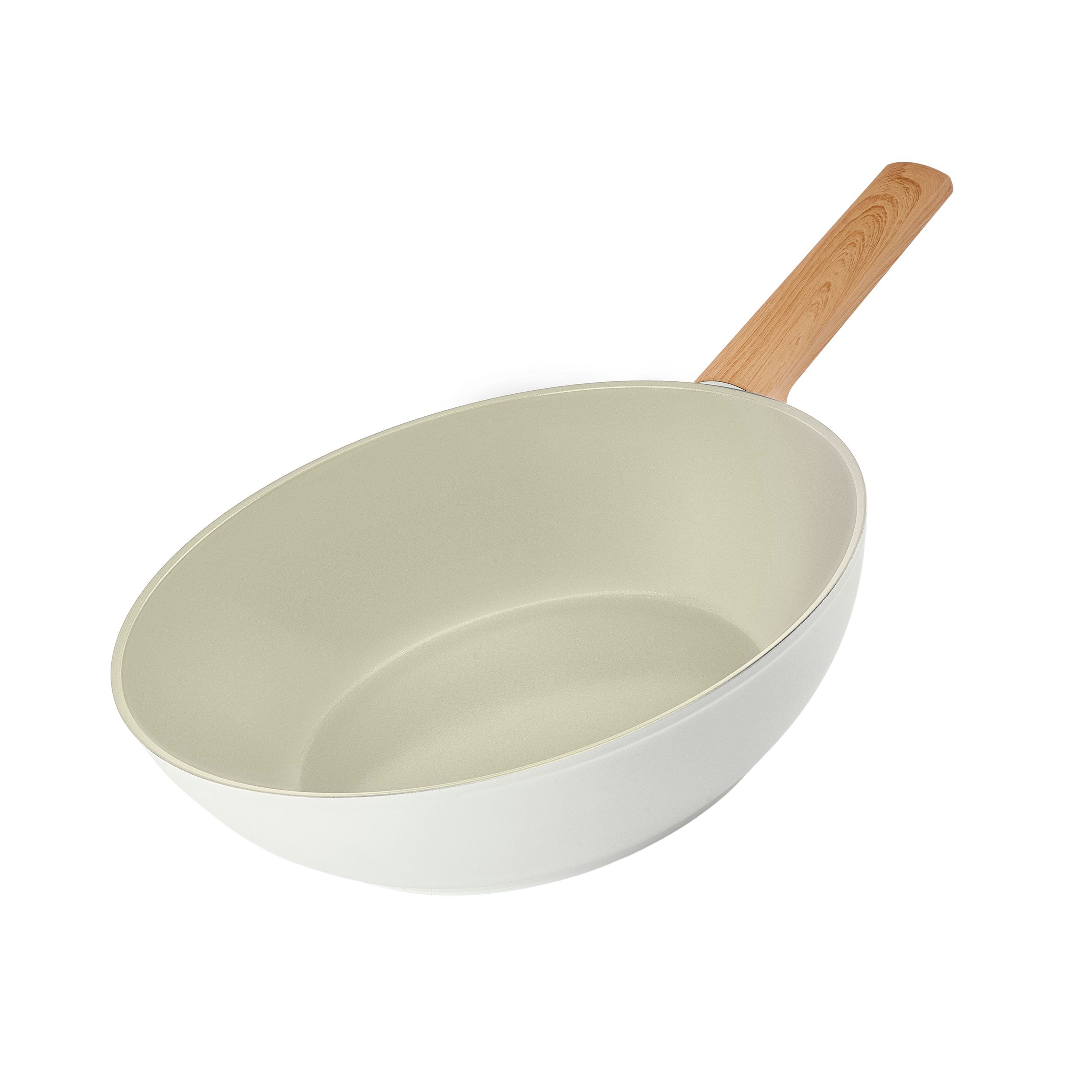 Karaca x Refika Swiss Crystal Almond Cream 28 cm Wok Tava Karaca x Refika Swiss Crystal Almond Cream 28 cm Wok Tava Karaca x Refika Swiss Crystal Almond Cream 28 cm Wok Tava Karaca x Refika Swiss Crys