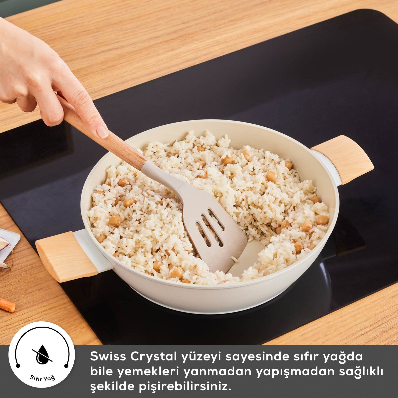 Karaca x Refika Swiss Crystal Almond Cream 26 cm Karnıyarık TencereKaraca x Refika Swiss Crystal Almond Cream 26 cm Karnıyarık TencereKaraca x Refika Swiss Crystal Almond Cream 26 cm Karnıyarık Tencer