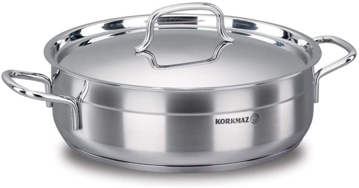Korkmaz Alfa 28x9 cm Kısa Tencere A1027