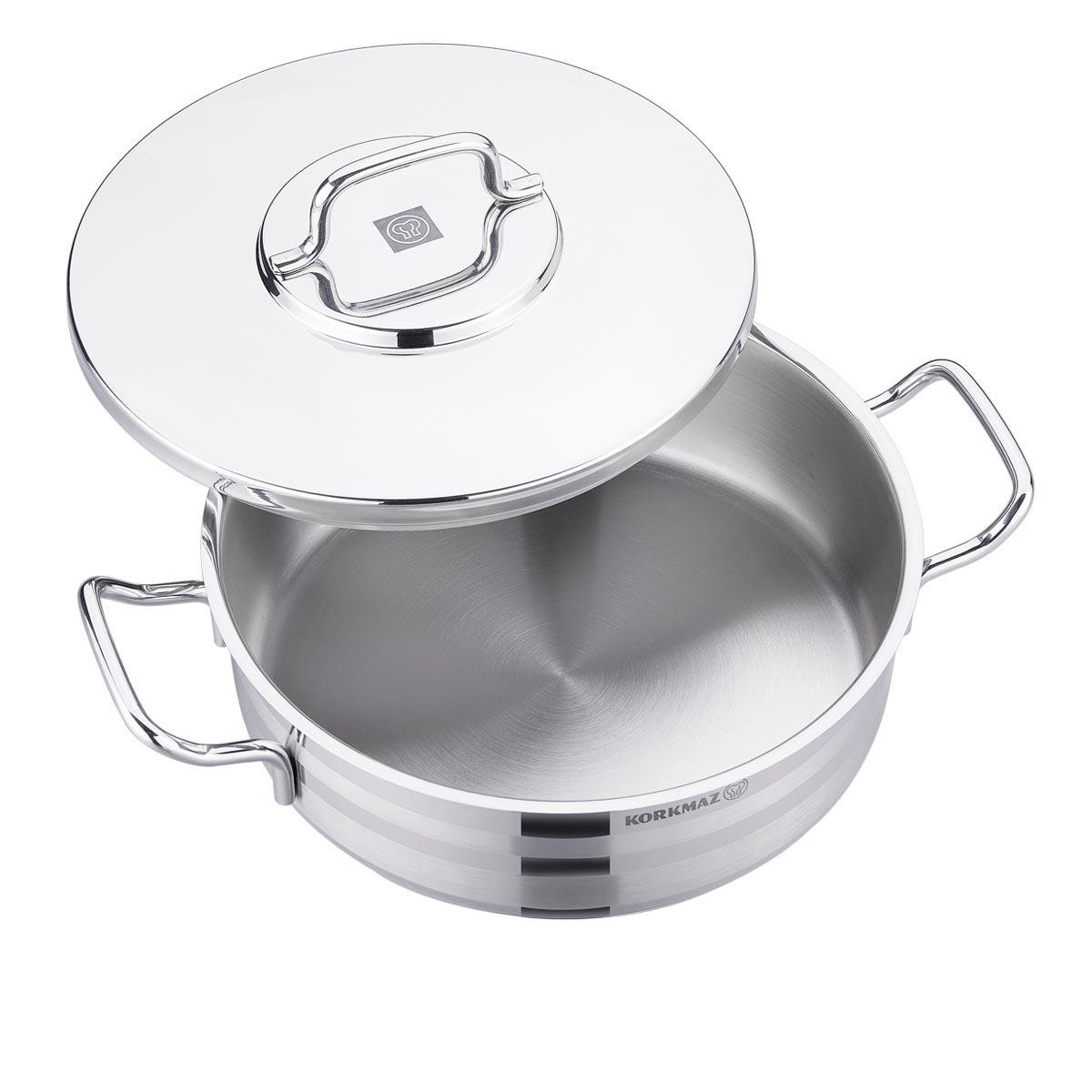 Korkmaz Astra2 28 cm Kısa Tencere A2036