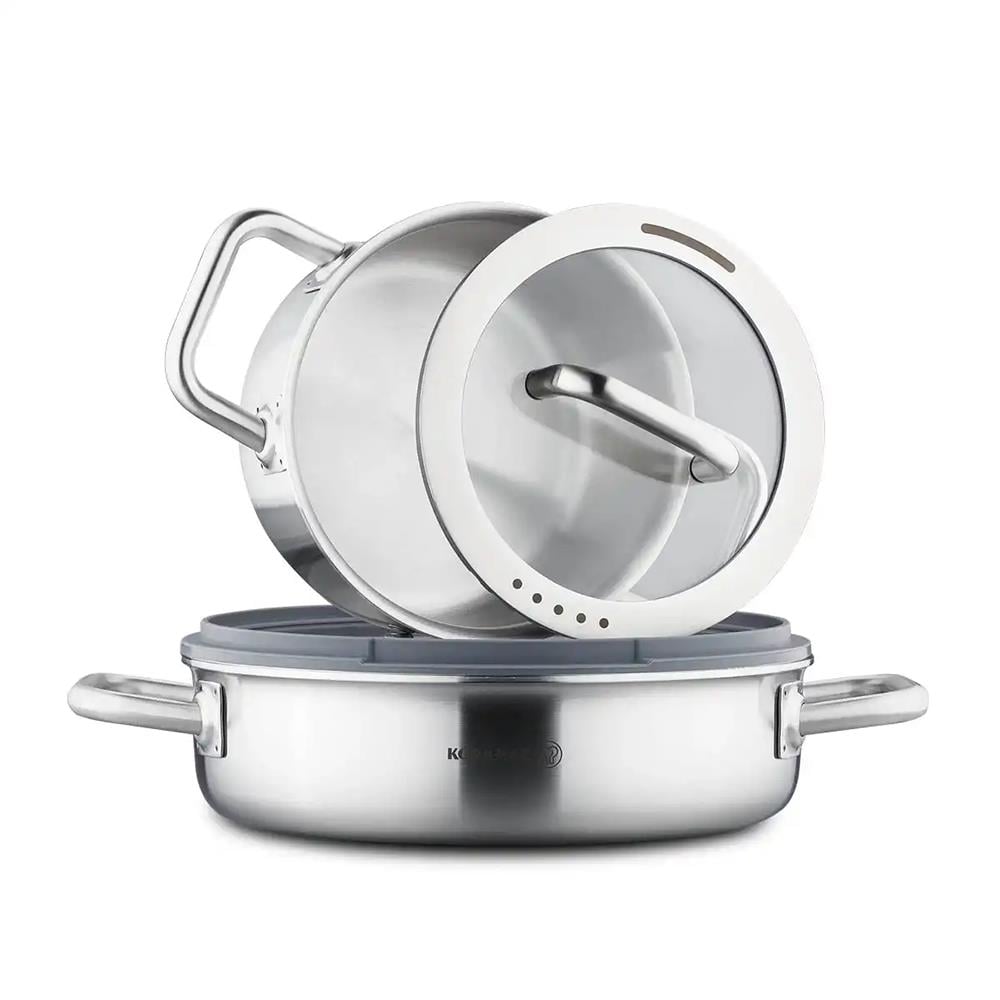 Korkmaz Aura 8 Parça Tencere Seti A2794