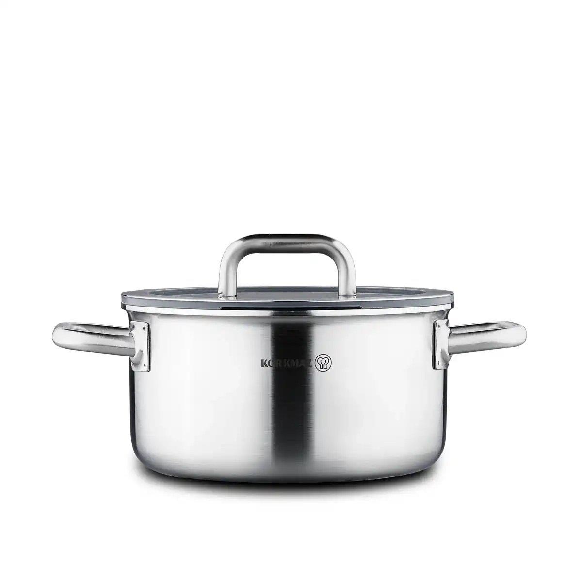 Korkmaz Aura 8 Parça Tencere Seti A2794