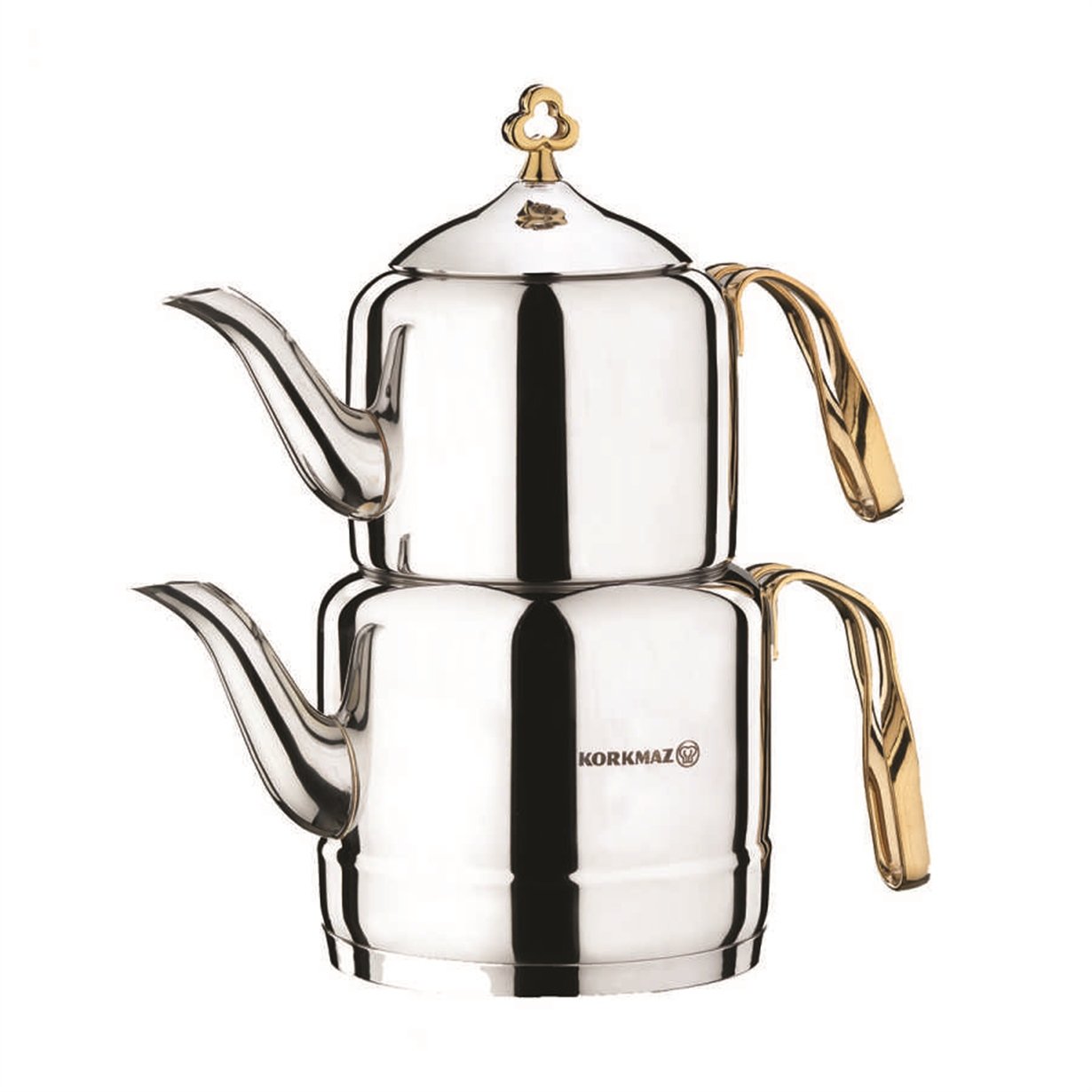 Korkmaz Çintemani Gold Çaydanlık Takımı A212
