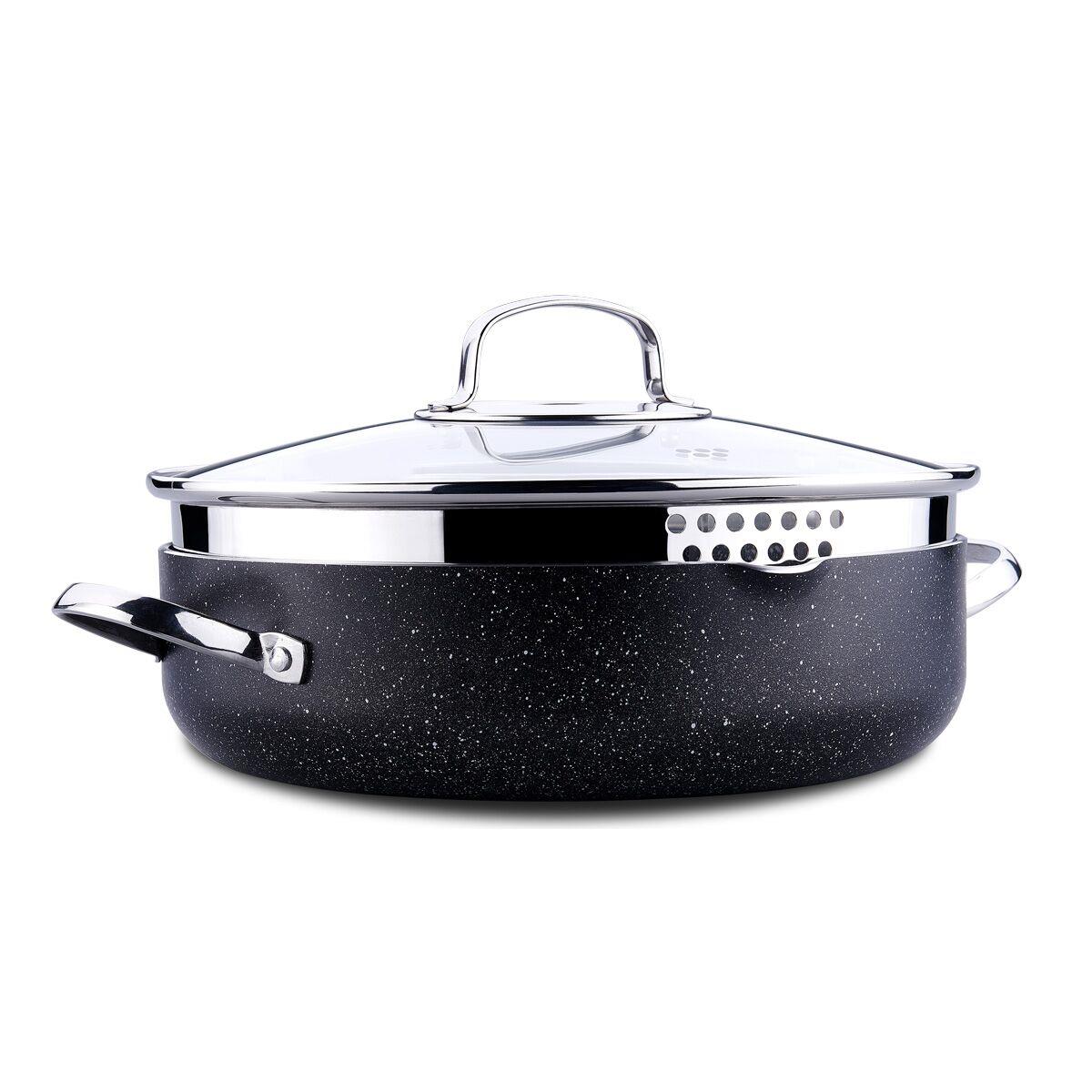 Korkmaz Galaksi 28 cm Kısa Tencere A2958