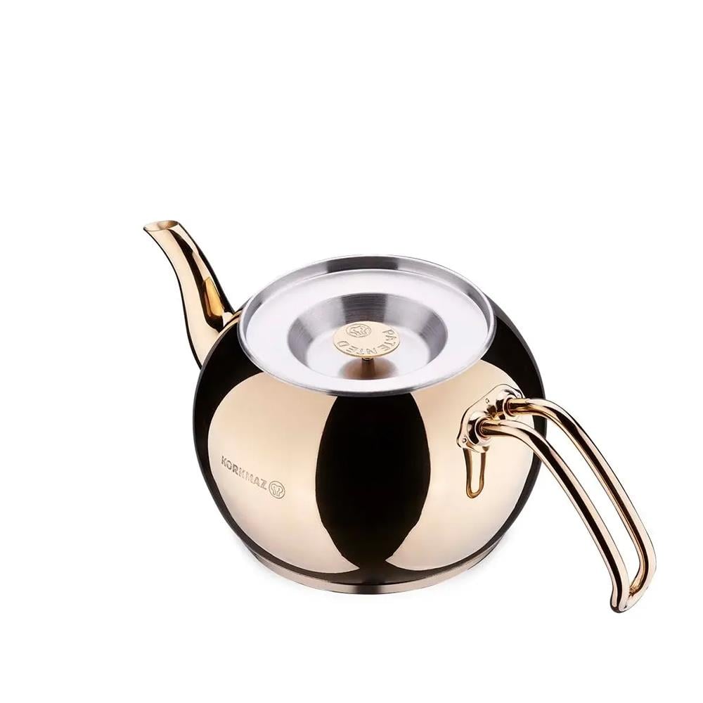 Korkmaz Hanedan Gold Premium Çaydanlık Takımı A222-02