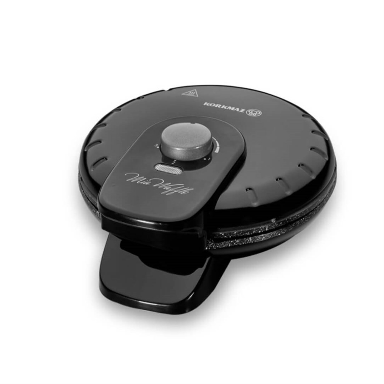 KORKMAZ Mia Siyah Waffle Makinesi A319-05