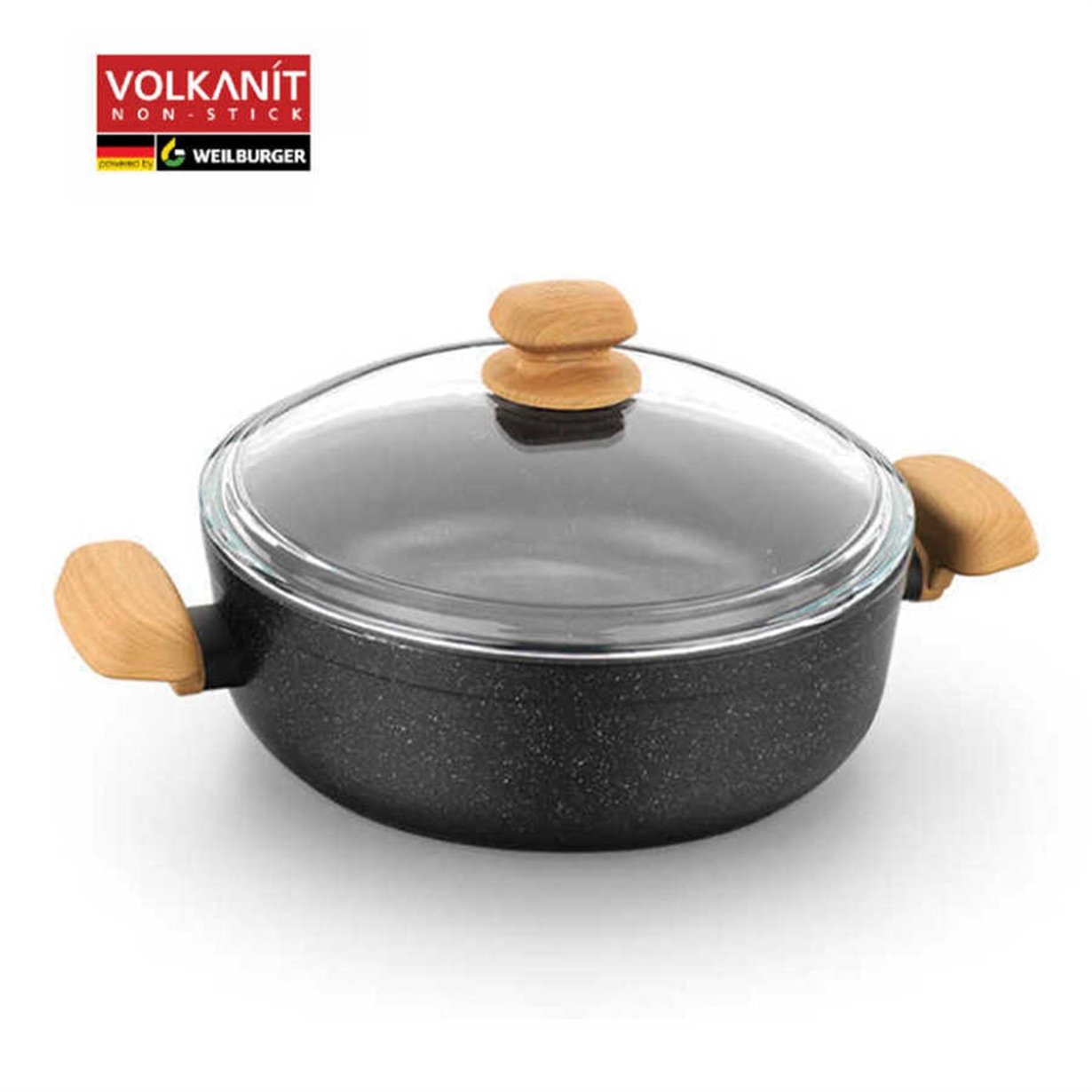 Korkmaz Montana 28x7.5 cm Kısa Tencere A1245