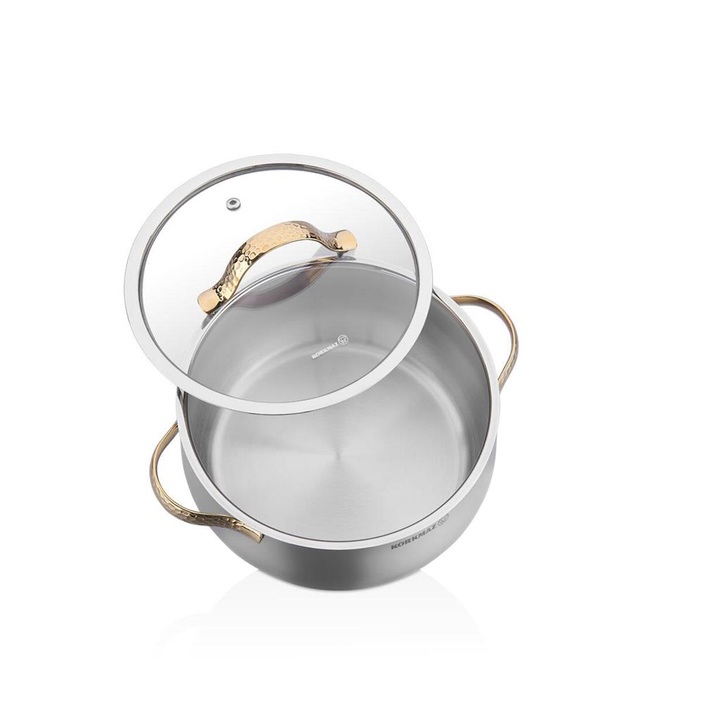 Korkmaz Tencere Seti Samara Gold A1964-1