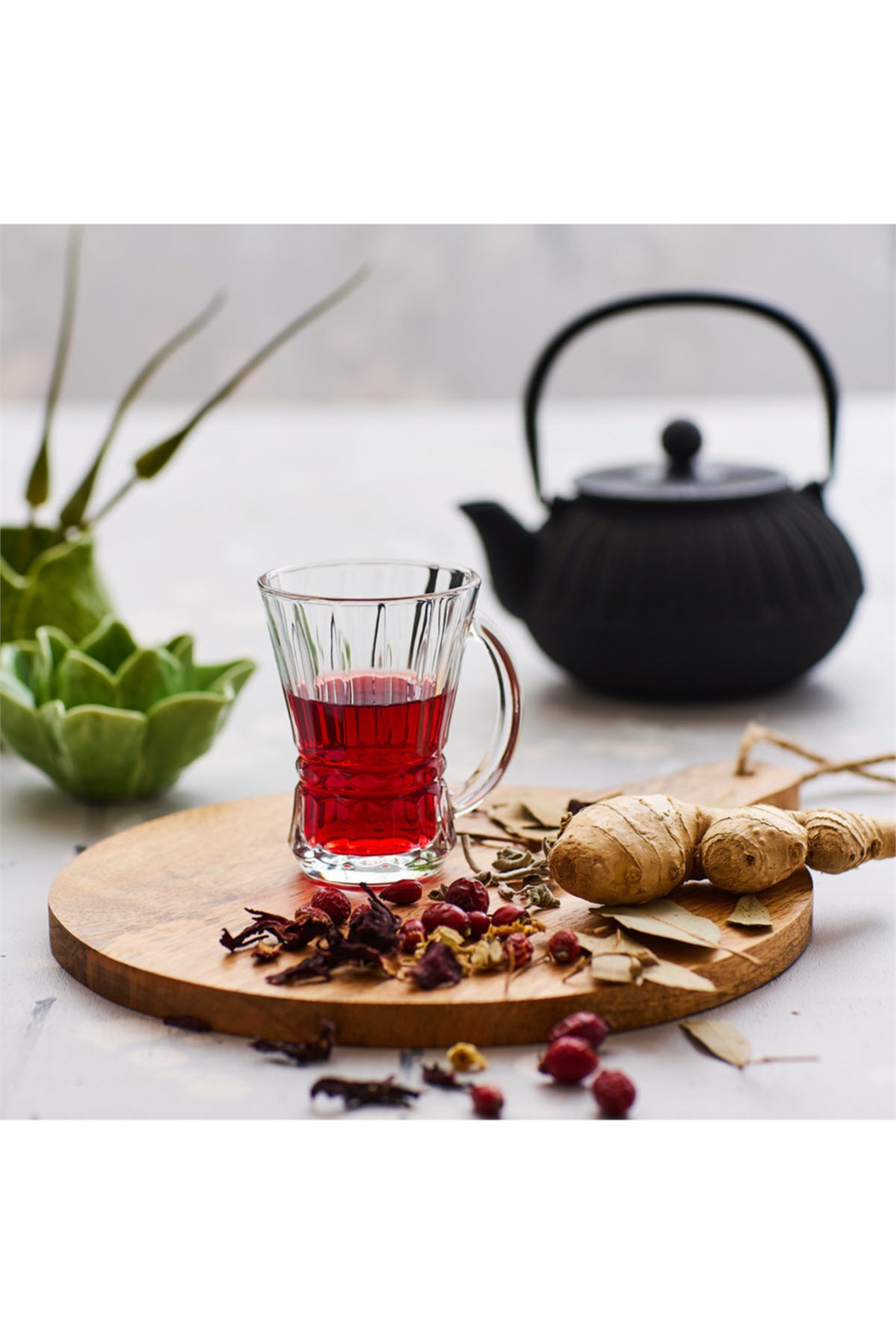 Lav Venüs Kuplu Çay Bardağı 6'lı