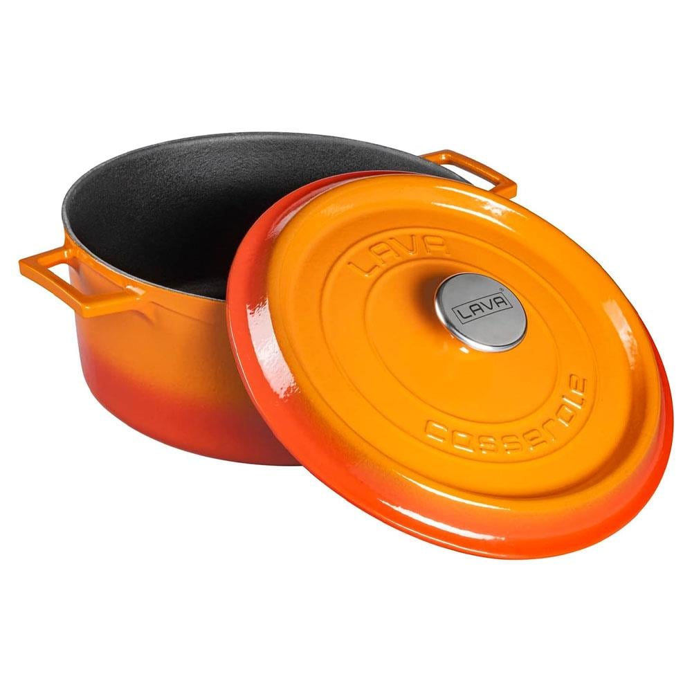 Lava Derin Tencere Turuncu 28 cm