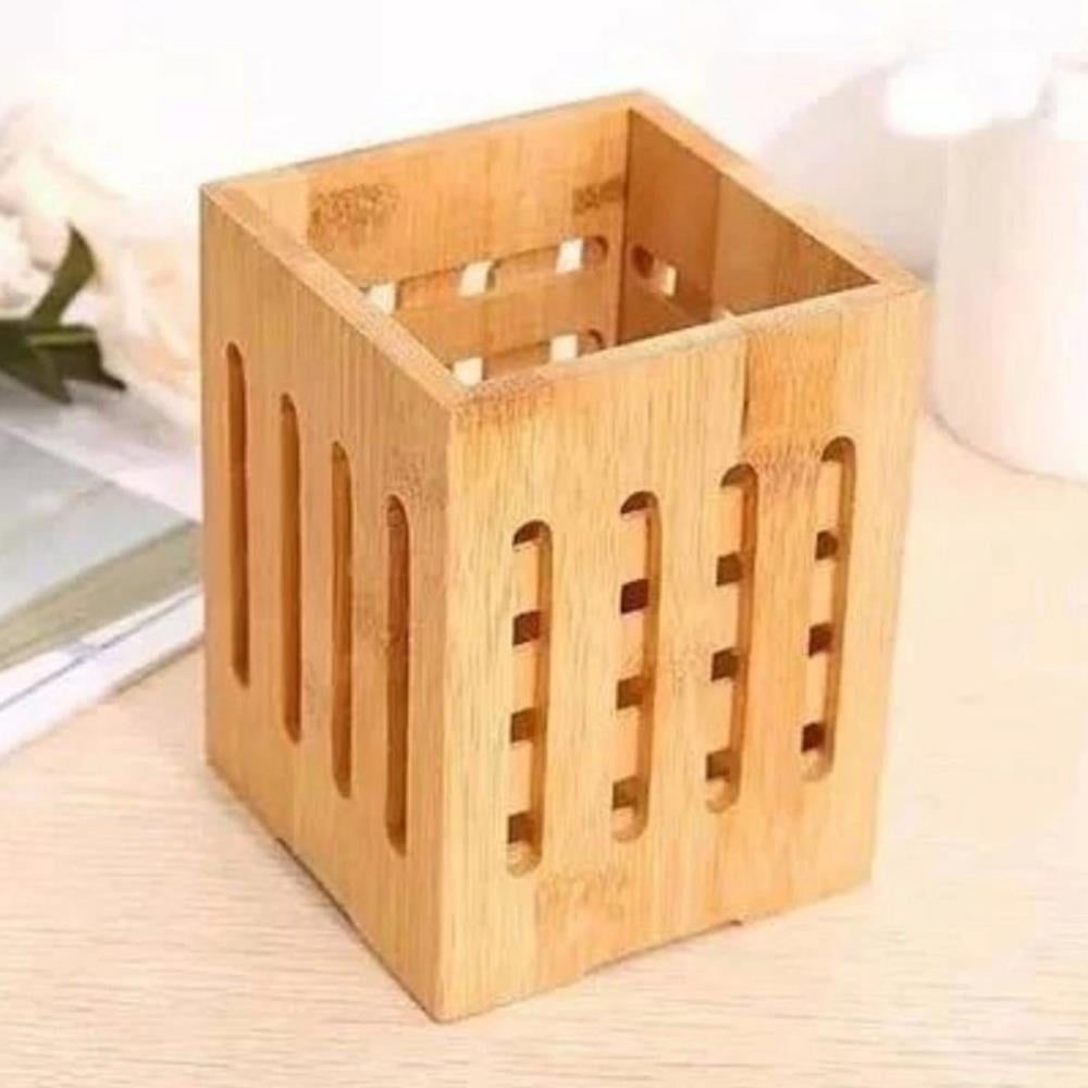 Mien Bambu Dik Kaşıklık 10x14cm