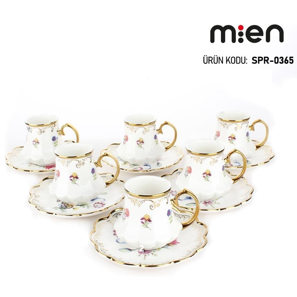 Mien Elegant Kahve Fincan Takımı 6 Kişilik  SPR-0365