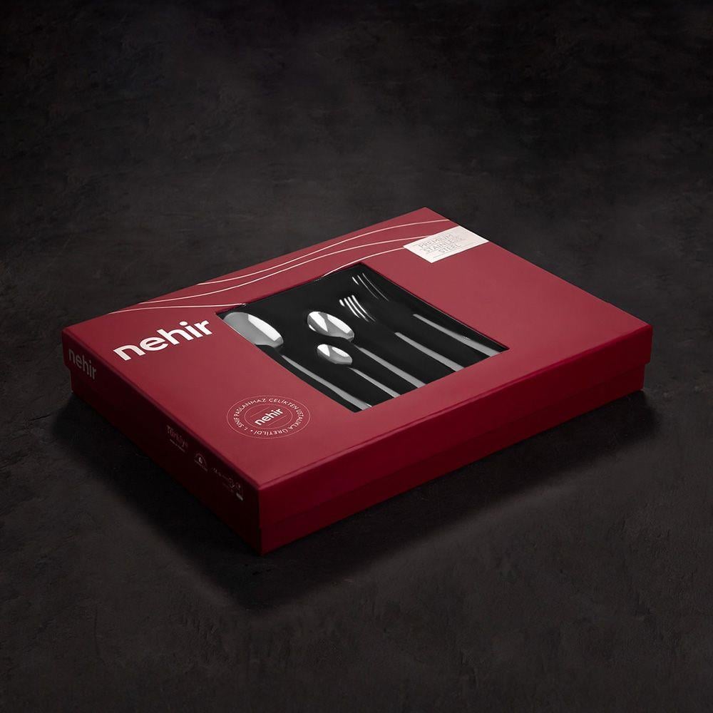 Nehir Marbella 36 Parça 6 Kişilik Çatal Kaşık Bıçak Takımı